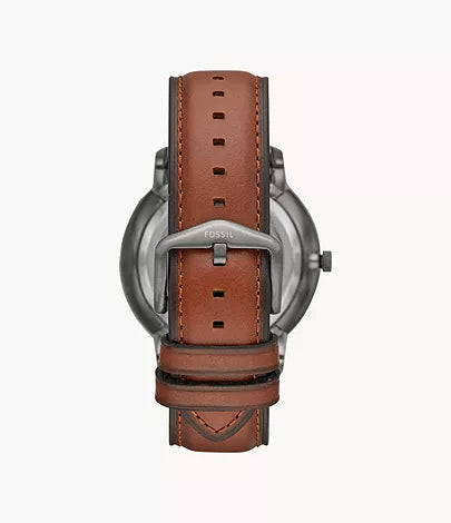 Fossil - Neutra Automatic Amber Leather Watch