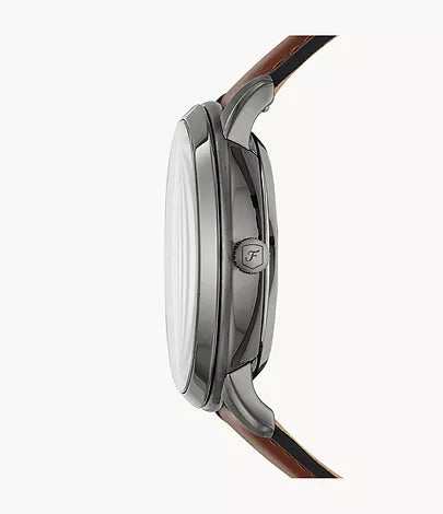 Fossil - Neutra Automatic Amber Leather Watch