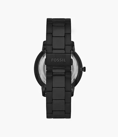 Fossil - Neutra Automatic Black Stainless Steel Watch