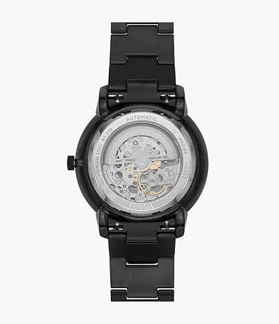 Fossil - Neutra Automatic Black Stainless Steel Watch