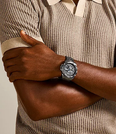 Fossil - Bronson Automatic Smoke Stainless Steel Watch