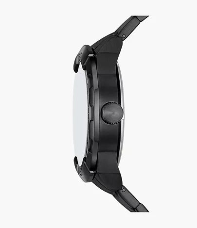 Fossil - Bronson Automatic Black Stainless Steel Watch