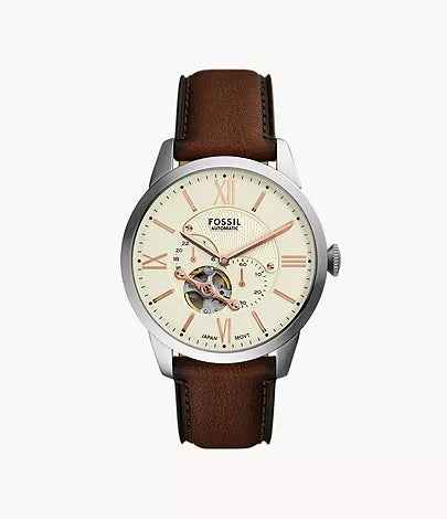 Fossil - Townsman Multifunction Brown Leather Watch