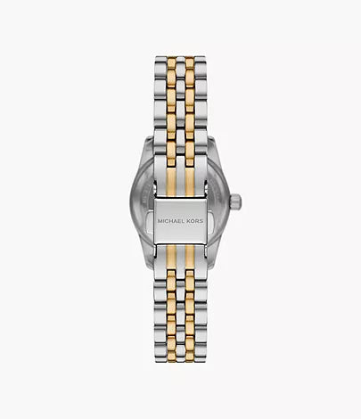 Michael Kors Lexington Three-Hand Two-Tone Stainless Steel Watch