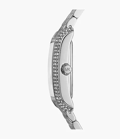 Michael Kors Emery Three-Hand Stainless Steel Watch