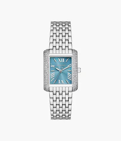 Michael Kors Emery Three-Hand Stainless Steel Watch