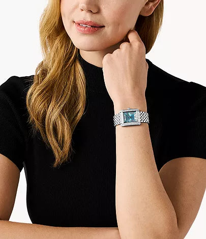 Michael Kors Emery Three-Hand Stainless Steel Watch