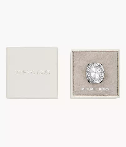 Michael Kors Rylee Two-Hand Stainless Steel Watch Ring