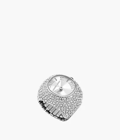 Michael Kors Rylee Two-Hand Stainless Steel Watch Ring