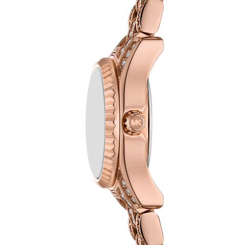 Michael Kors Lexington Rose Gold Tone Analogue Watch MK4863