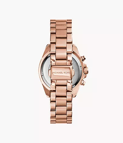 Michael Kors Rose Gold-Tone Bradshaw Mini Watch
