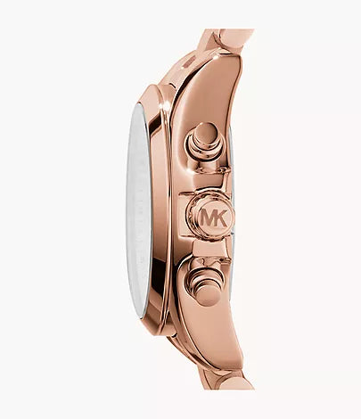 Michael Kors Rose Gold-Tone Bradshaw Mini Watch