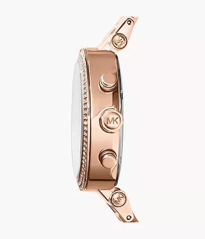 Michael Kors Rose Gold-Tone Parker Watch