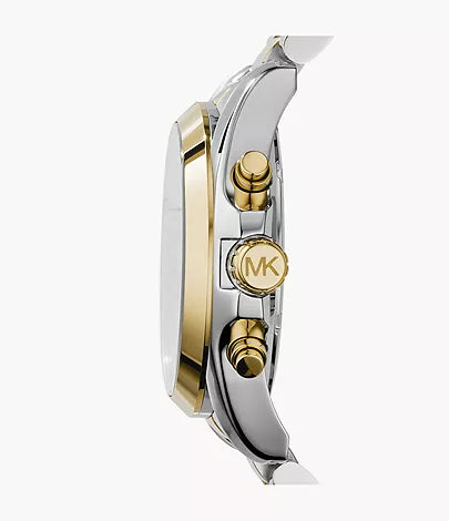 Michael Kors Women's Bradshaw Chronograph Two-Tone Stainless Steel Watch