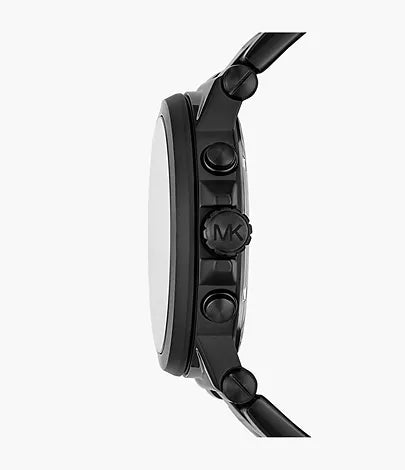 Michael Kors Dylan Chronograph Black Stainless Steel Watch