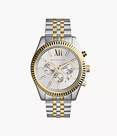 Michael Kors Oversized Lexington Two-Tone Watch
