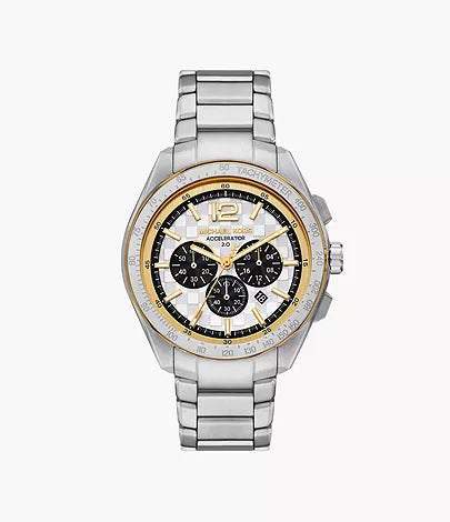 Michael Kors Accelerator 2.0 Chronograph Stainless Steel Watch