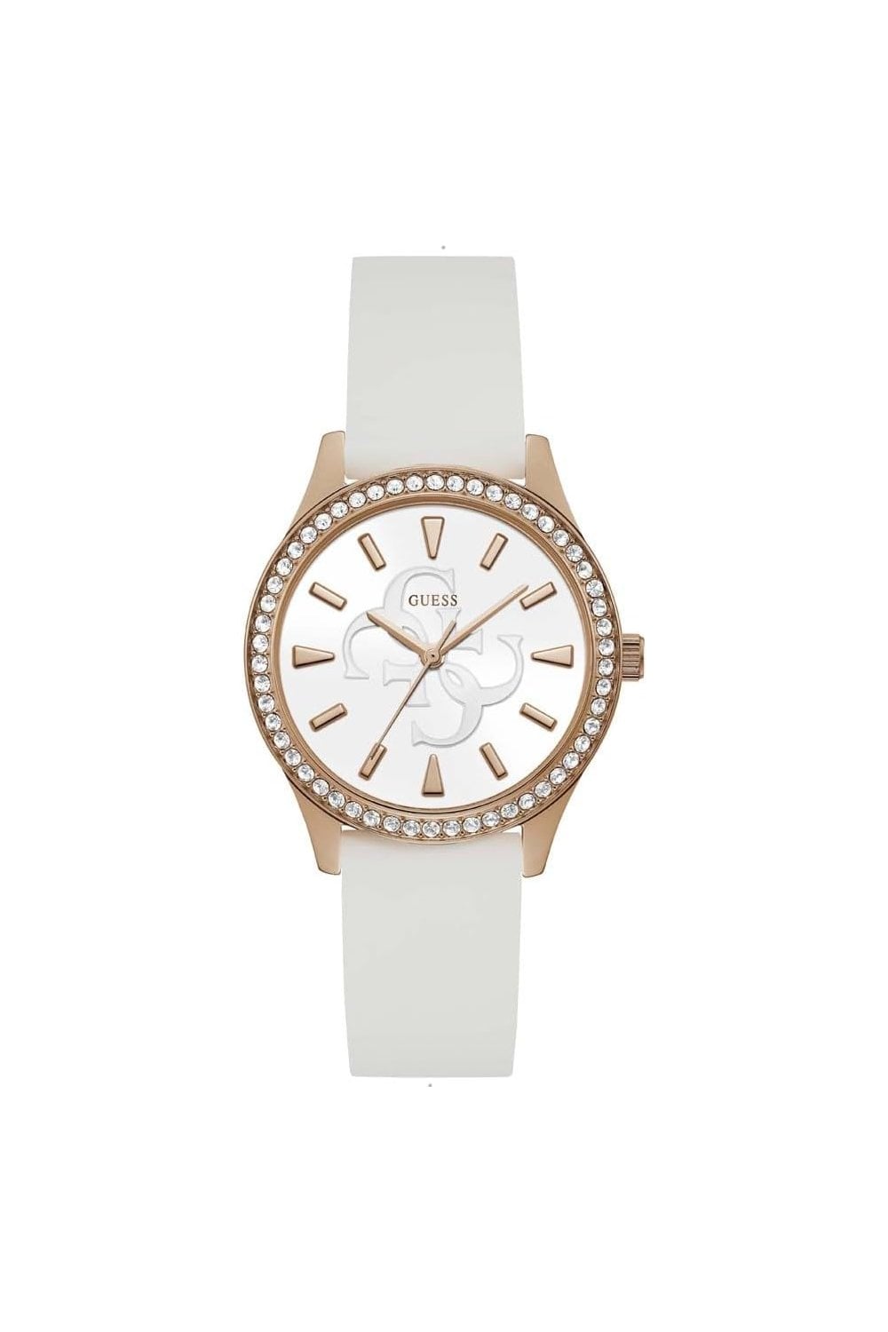 Guess - Ladies Anna Silicone Strap Watch GW0359L2 - Ladies Watch