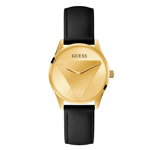Guess Womens Gold Tone Analog Watch Box Set GW0642L1