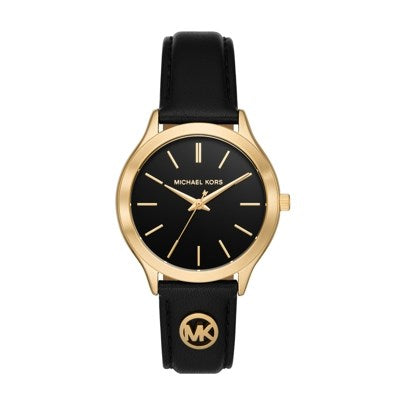 Michael Kors Slim Runway Black Watch MK7482