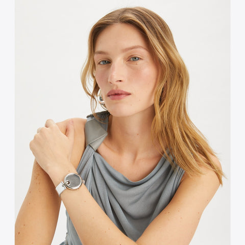 Tory Burch - Pierced Women Watch - Silver