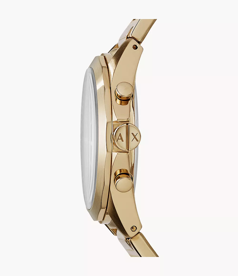 Armani Exchange Chronograph Gold-Tone Stainless Steel Watch thumbnail 3