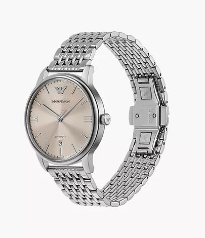 Emporio Armani Automatic Stainless Steel Watch thumbnail 5