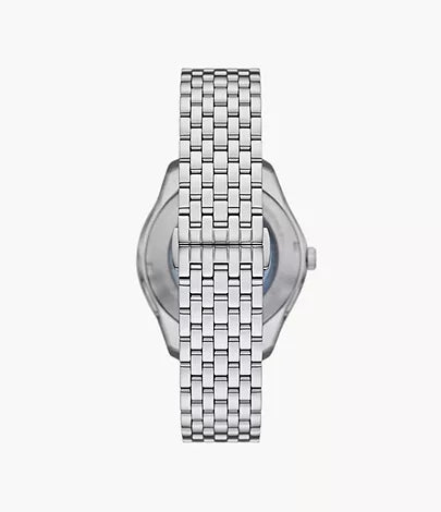 Emporio Armani Automatic Three-Hand Date Stainless Steel Watch thumbnail 3