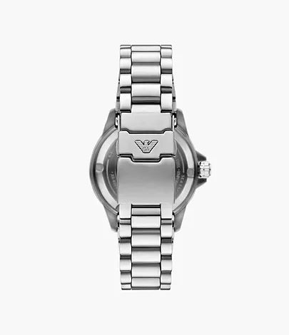 Emporio Armani Sea Explorer Automatic Stainless Steel Watch Alternate