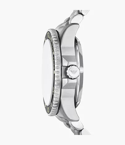 Emporio Armani Sea Explorer Automatic Stainless Steel Watch thumbnail 3