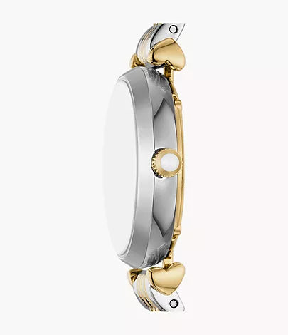 Emporio Armani Two-Hand Two-Tone Stainless Steel Watch and Bracelet Set thumbnail 3