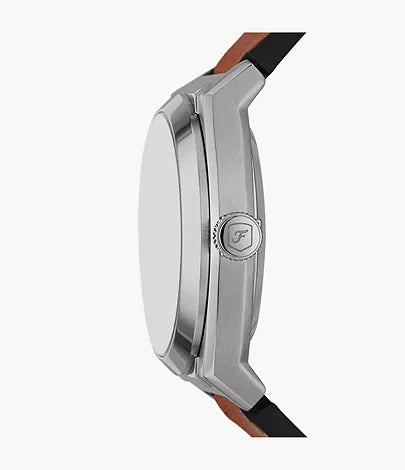 Fossil - Everett Automatic Brown Leather Watch thumbnail 4