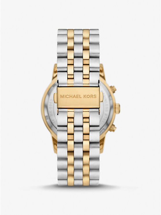 Michael Kors Oversized Hutton Two-Tone Watch thumbnail 3