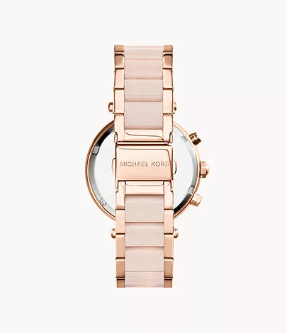 Michael Kors Rose Gold-Tone Parker Watch Alternate